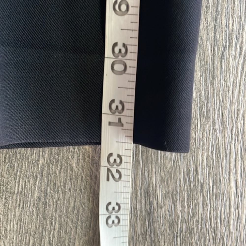 ESCADA pants trousers size 34 or 4 or XS black career Pleated - Picture 11 of 13